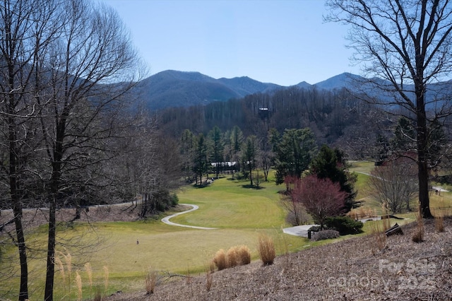 property view of mountains