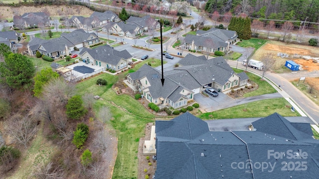 824 Wynnshire Dr Unit D, Hickory, NC 28601 - aerial view of property and surrounding area featuring nearby suburban area