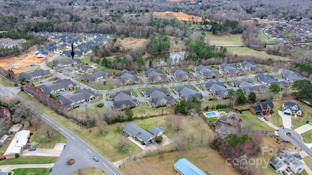 824 Wynnshire Dr Unit D, Hickory, NC 28601 - aerial view of property's location with nearby suburban area