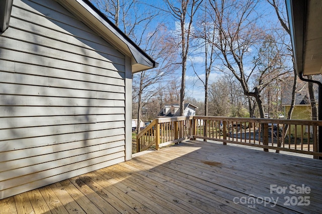 view of deck