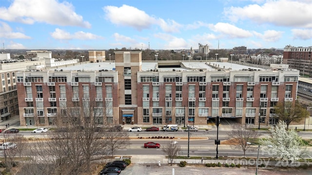 exterior space with a view of city