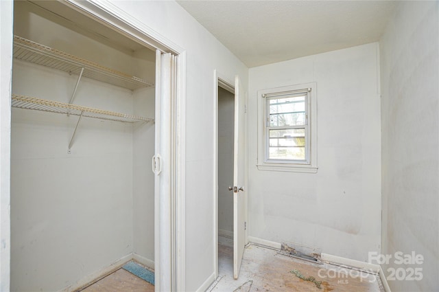 view of closet