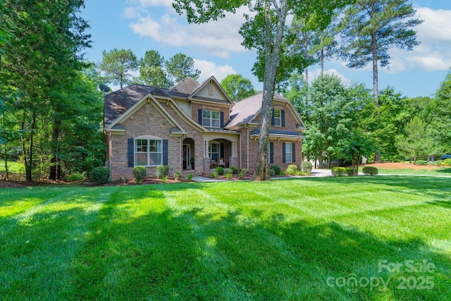 303 Ridge Reserve Dr Unit 29, Clover, SC 29710 - craftsman-style house with stone siding and a front yard