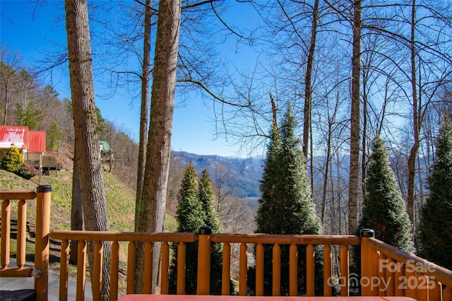 property view of mountains