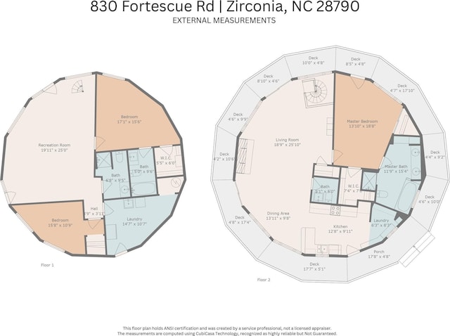 830 Fortescue Rd, Zirconia, NC 28790 - view of layout