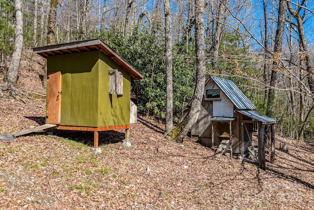 830 Fortescue Rd, Zirconia, NC 28790 - view of poultry coop
