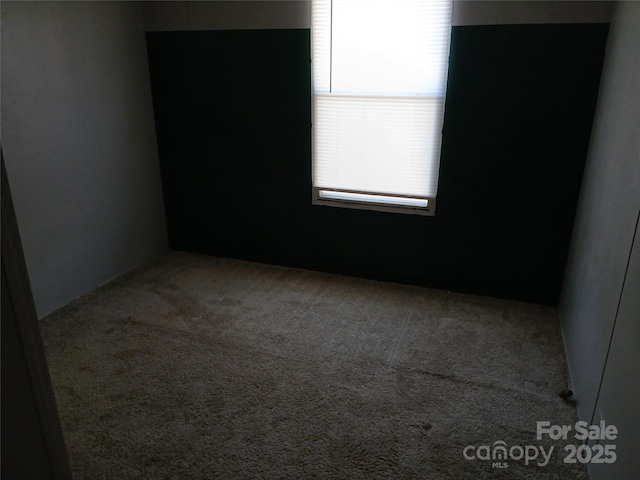 empty room with carpet floors