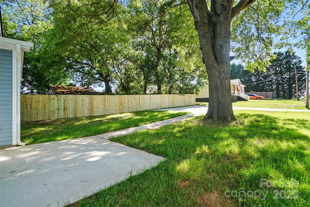2313 N Main St, Kannapolis, NC 28081 - view of yard with a patio