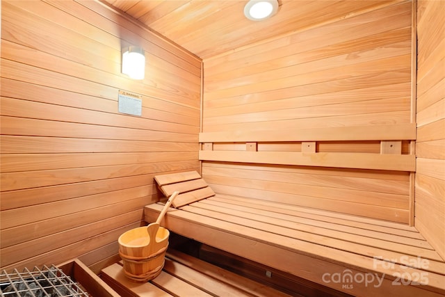 view of sauna / steam room