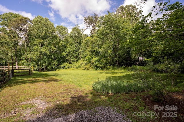 122AND124 Shelburne Rd, Asheville, NC 28806 - view of yard with a forest view