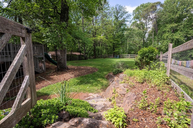 122AND124 Shelburne Rd, Asheville, NC 28806 - view of yard with stairs and a deck
