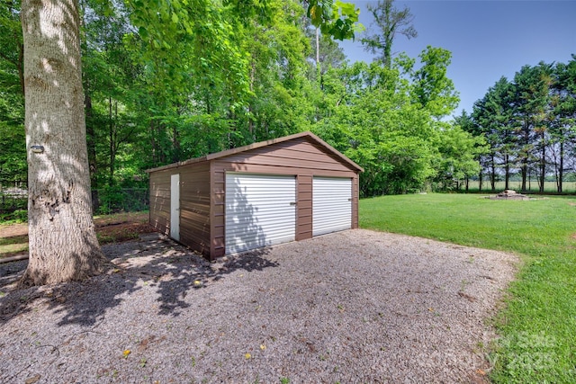 6688 Pine Forest Dr, York, SC 29745 - view of detached garage