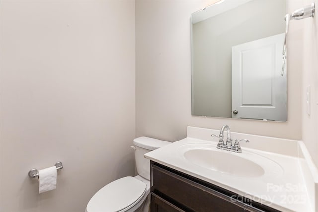 1120 Freeman View Dr, Albemarle, NC 28001 - bathroom featuring toilet and vanity