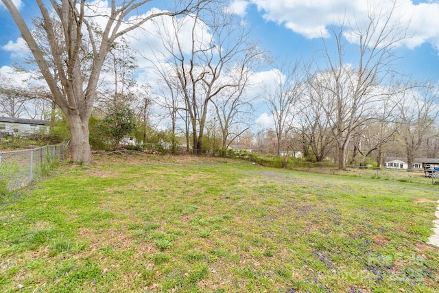 2318 Knight Dr, Gastonia, NC 28052 - view of yard with fence