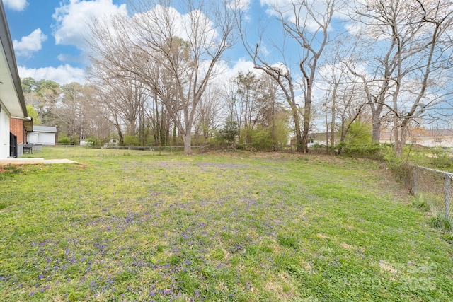 2318 Knight Dr, Gastonia, NC 28052 - view of yard with fence