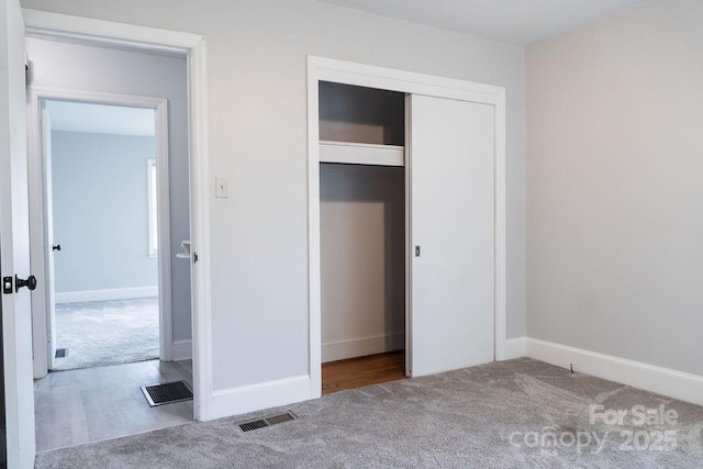 closet with visible vents