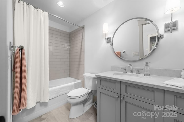 68 Cinch Knot Dr, Nebo, NC 28761 - full bath featuring vanity, shower / tub combo, and toilet