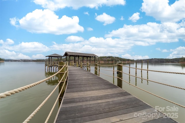 68 Cinch Knot Dr, Nebo, NC 28761 - dock area with a water view
