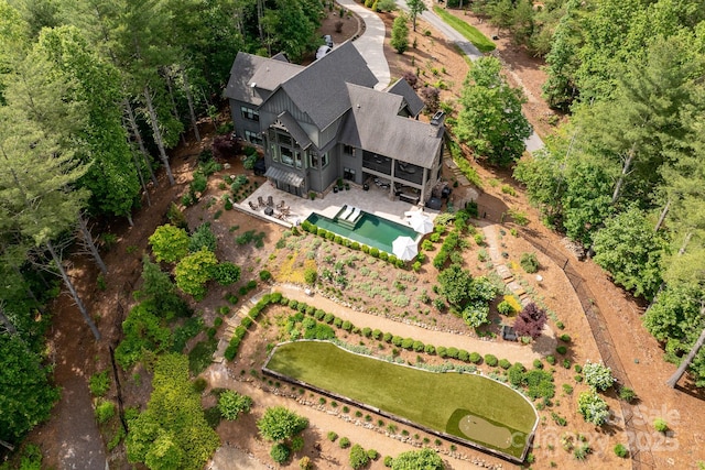68 Cinch Knot Dr, Nebo, NC 28761 - view of subject property with a pool area