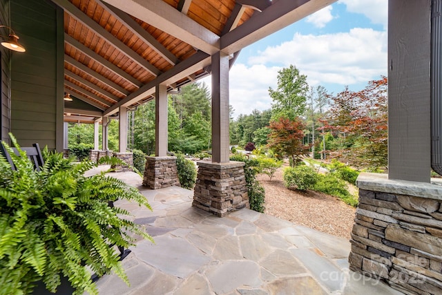 68 Cinch Knot Dr, Nebo, NC 28761 - view of patio / terrace