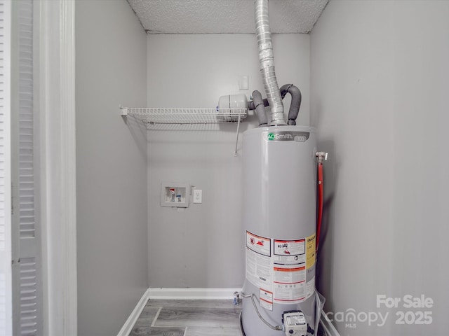 utilities featuring water heater