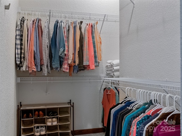 view of spacious closet