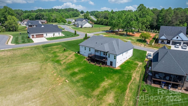 4227 Holly Cir NE, Conover, NC 28613 - drone / aerial view featuring a residential view