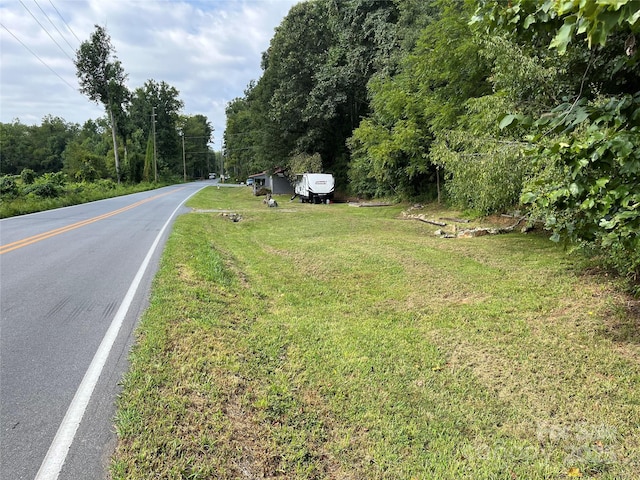 view of road