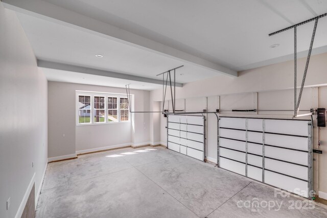 4354 Persimmon Rd, Lancaster, SC 29720 - garage featuring baseboards