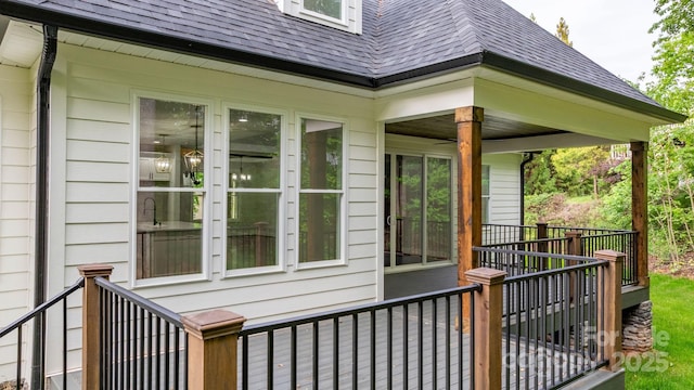 3732 Whitney Dr NE, Hickory, NC 28601 - view of wooden terrace