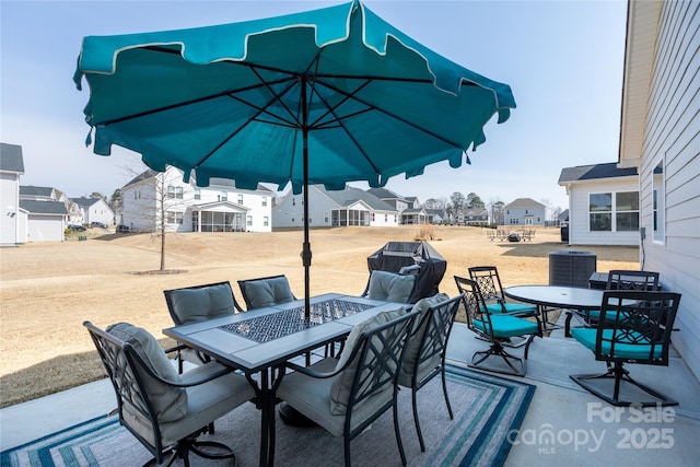 view of patio / terrace with outdoor dining space