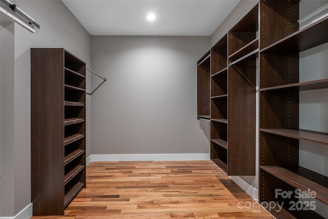 82 Arrowood Rd, Weaverville, NC 28787 - walk in closet with light wood-type flooring