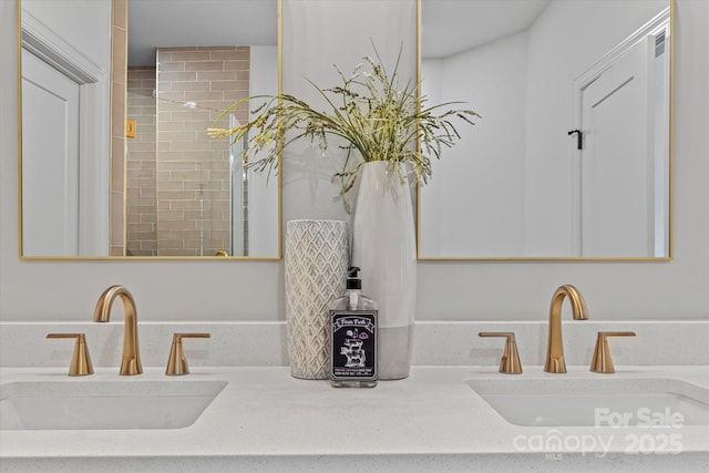 bathroom view of vanity