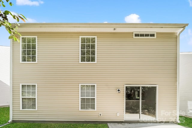 view of rear view of house