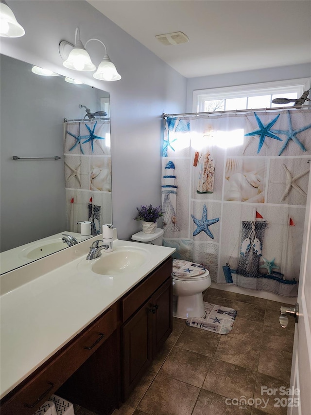3500 Exbury Gardens Dr, Waxhaw, NC 28173 - bathroom featuring toilet, vanity, and visible vents