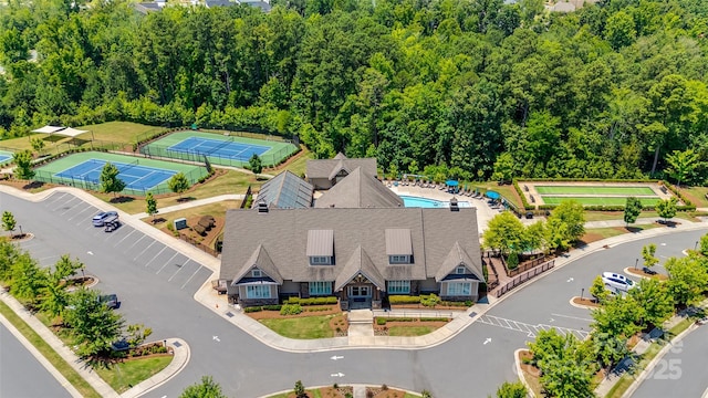 17436 Langston Dr, Charlotte, NC 28278 - drone / aerial view