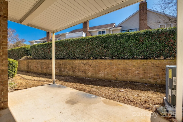 view of patio / terrace