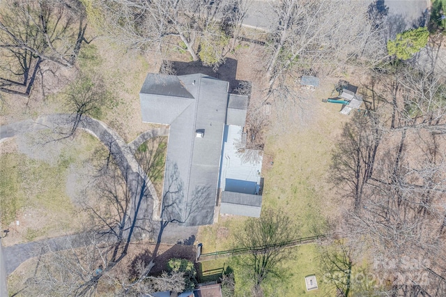drone / aerial view