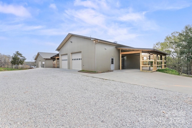 1620 London Rd, Mooresville, NC 28115 - view of home's exterior with a garage and driveway