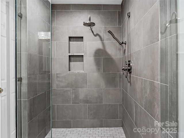 full bath with a stall shower