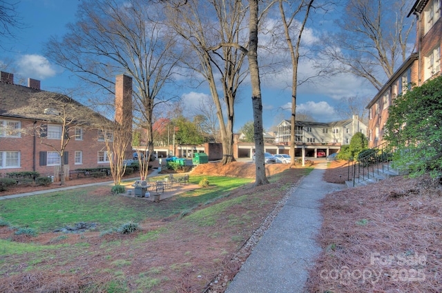 view of community with a residential view