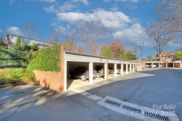 view of car parking