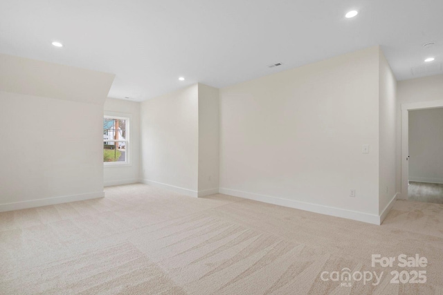 10405 Briarhurst Pl Unit 18, Mint Hill, NC 28227 - empty room featuring carpet flooring, recessed lighting, and baseboards