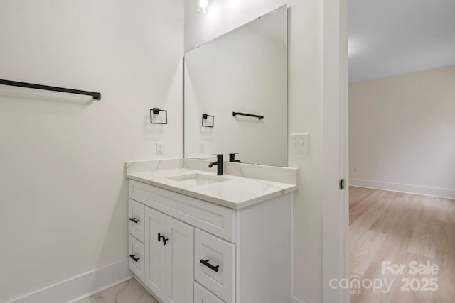 10405 Briarhurst Pl Unit 18, Mint Hill, NC 28227 - bathroom featuring vanity and baseboards