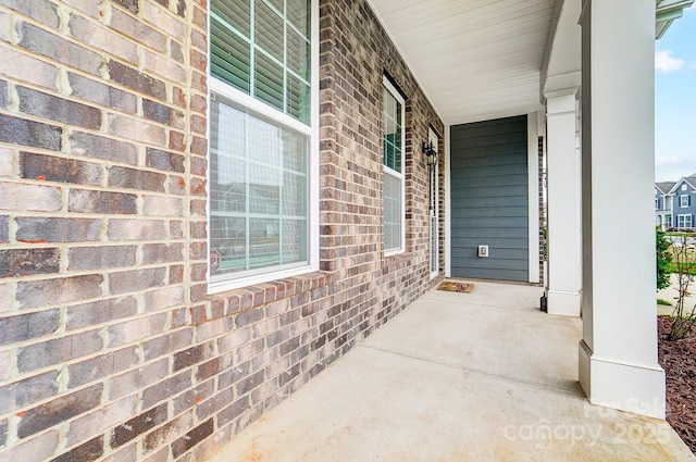 view of patio / terrace featuring a porch