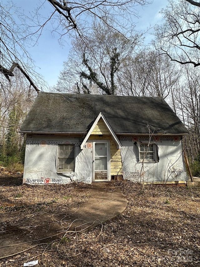 view of property under construction