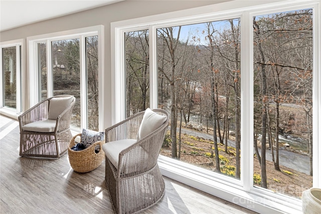 sunroom with a wealth of natural light