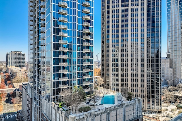 view of property featuring a city view