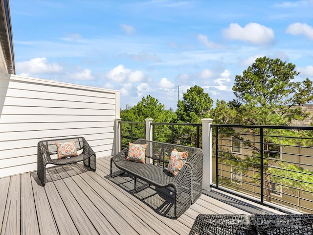 1409 Kenilworth Ave, Charlotte, NC 28203 - view of deck