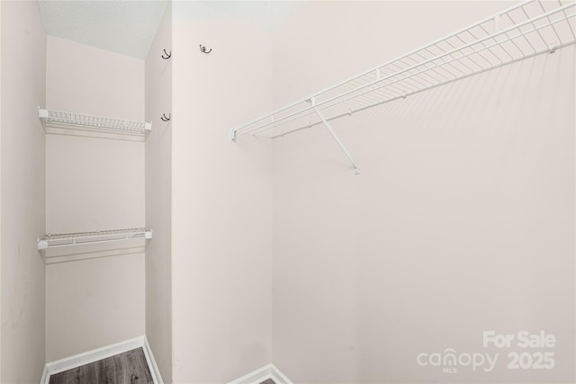 8421 Kings Creek Dr, Charlotte, NC 28273 - spacious closet with wood finished floors